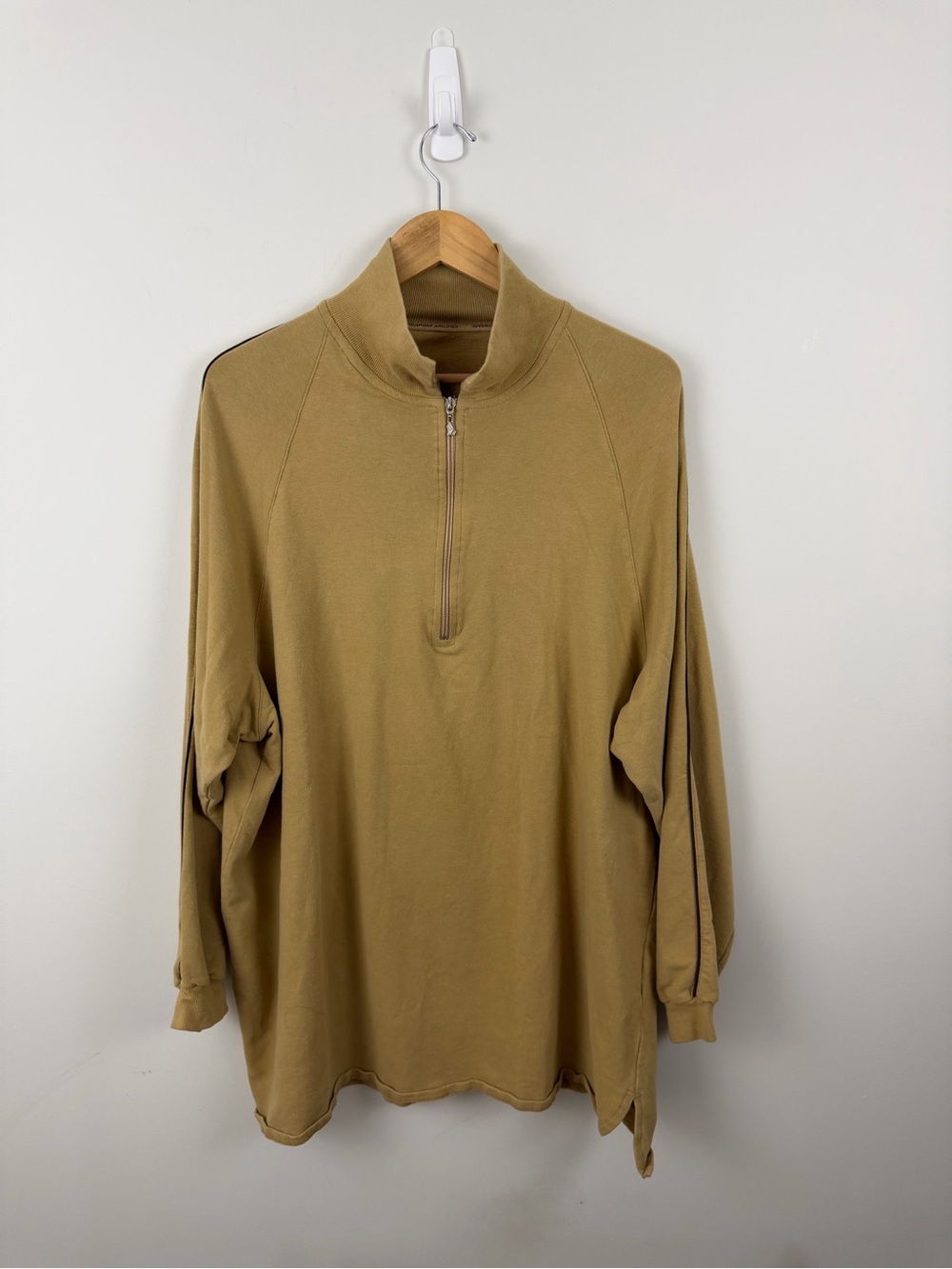 Givenchy Men's Zip-Up Sweater in Khaki